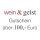 wein &amp; geist Geschenkgutschein im Wert 150,- EUR